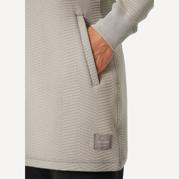 Свитер HH Wmn Lillo Long Zip Sweater (Женский; S; Mellow Grey)